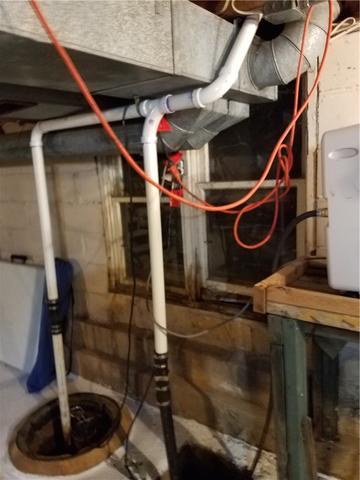 Old Sump Pump