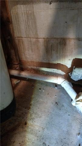 Walls Show Evidence Of Water Seepage