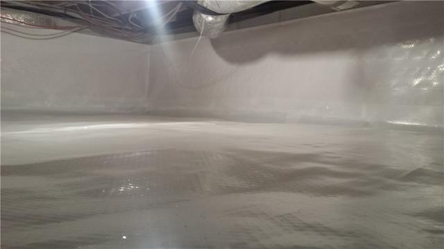 Encapsulated Crawlspace in Seaford Delaware