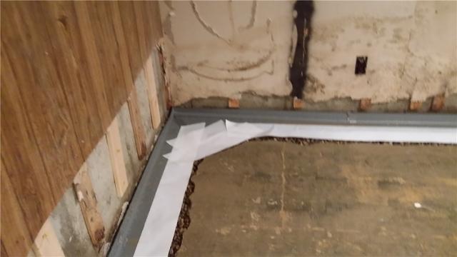 Excavated Area Prepared For Concrete
