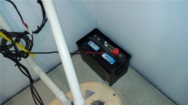 Battery Backup Keeps Sump Pump Running