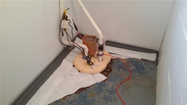 Tying WaterGuard into Sump Pump