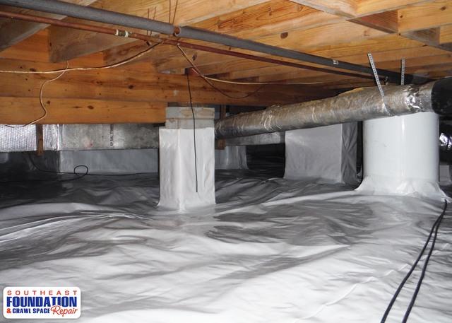 Sealing the Crawl Space with CleanSpace