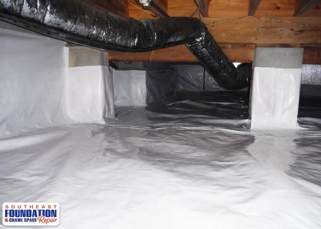 CleanSpace Encapsulation System Protects the Crawl Space