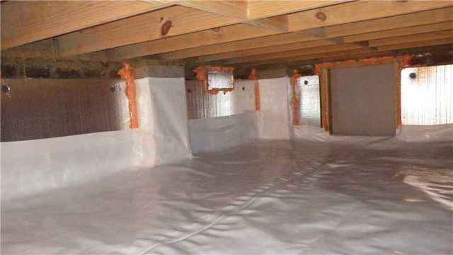 Completely Encapsulated Crawl Space in Metter, GA