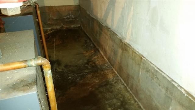 This apartment building had a few basement areas that were all equally wet. They had water issues for a long time and the owner did not like the idea of risking damage to HVAC, Water Heaters, and Electrical equipment.