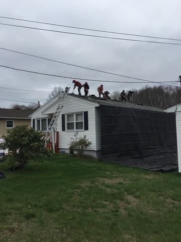 We lay a tarp from your roof to your lawn to make sure nothing falls off and damages the property you work so hard to maintain.