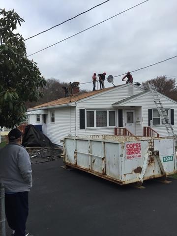 Our expert crew was able to complete this roof in under a day.