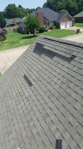 Oklahoma Strong Roofing Construction Roofing Services Photo Album Roof Patch And Repair Job In Muskogee Ok