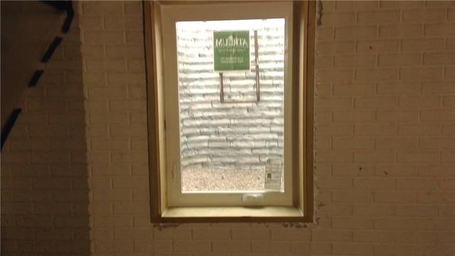 Egress windows provide an emergency exit.