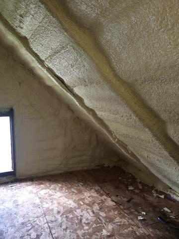 Roof Slope Post-Installation with Spray Foam Insulation