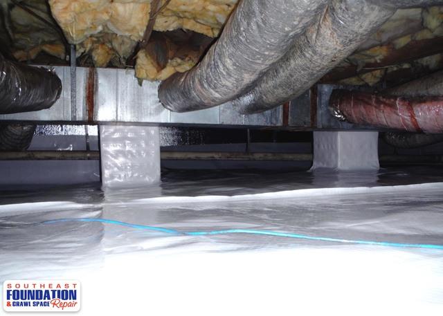 The old way of thinking was that the crawl space of the home need air flow in order to function properly. Over time that thinking has changed and it is now recommended to seal off the crawl space from the outside elements to prevent mold and mildew growth.