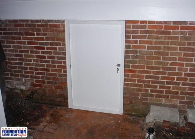 Custom Crawl Space Door