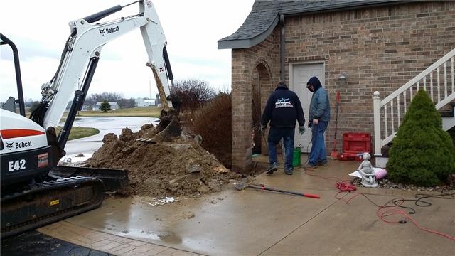 Repairs Start By Digging