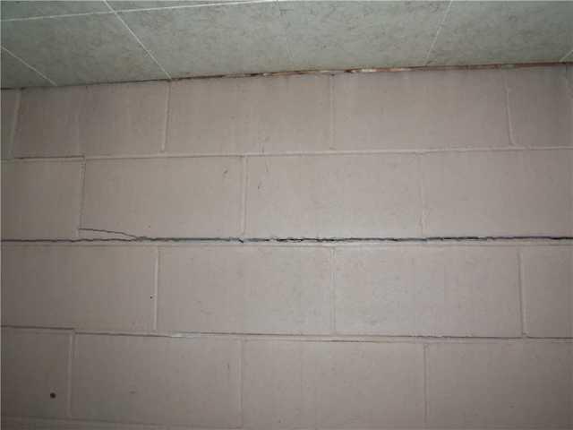 Cracked Block Foundation