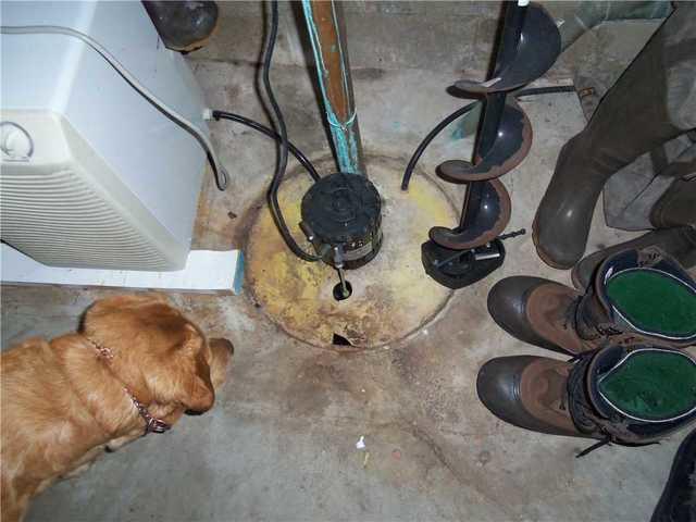 Inefficient & Ugly Sump Pump