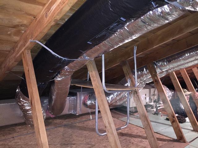Home Environment Solutions Insulation Services Photo Album Upgraded Attic Insulation And Spray Foaming Ducts In Toronto Oh