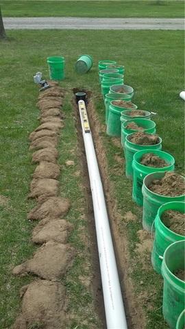 Minimal Trenching Required In Yard