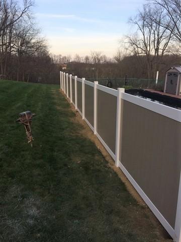 Vinyl Fence Installation in New Brighton, Pa