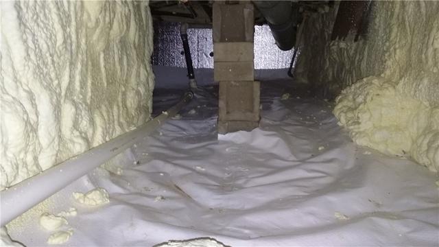 Dirt Crawl Space Floor Transformed With CleanSpace