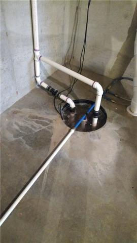 Unsightly Sump Area