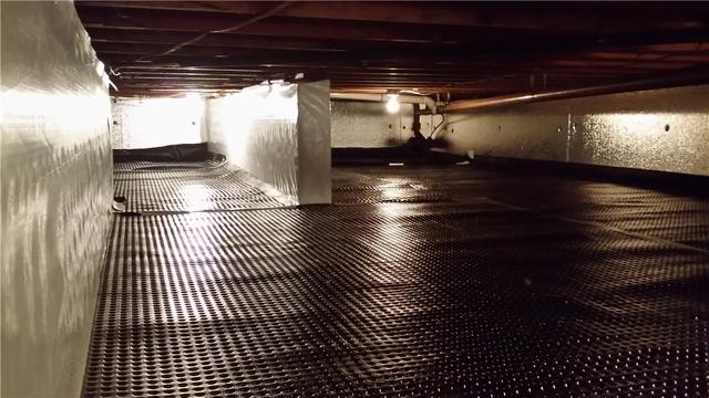 Drainage Matting Comes First