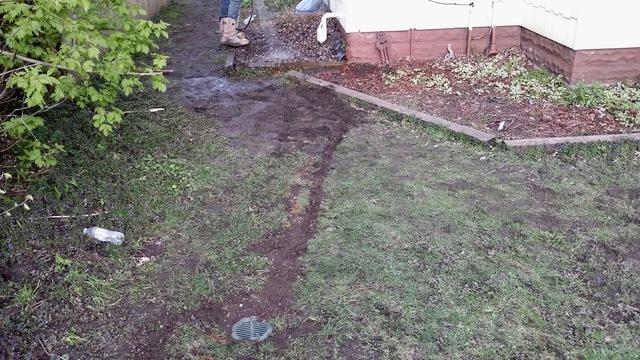 Buried Discharge Line