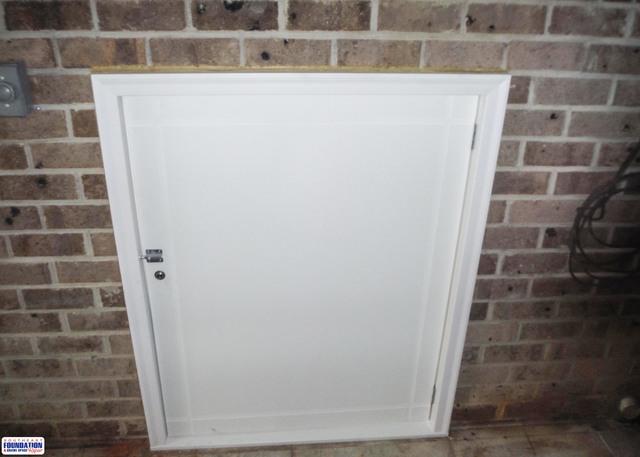 Custom Crawl Space Door