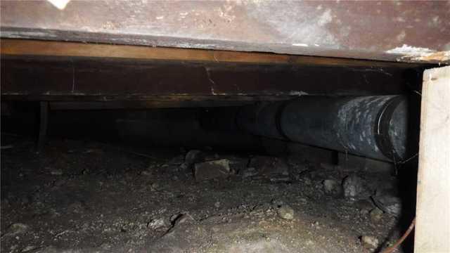 Rotting Floor Joists in Wet Crawl Space