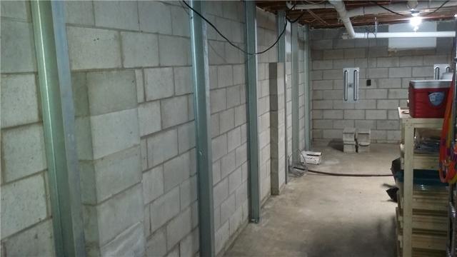 PowerBraces Secure Bowing Basement Wall