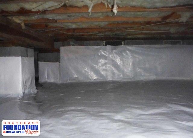 Bright and Attractive Crawl Space