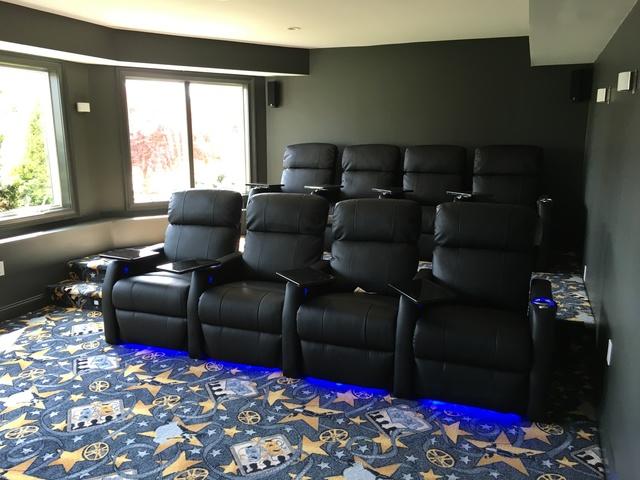 Home Theater Room Install After