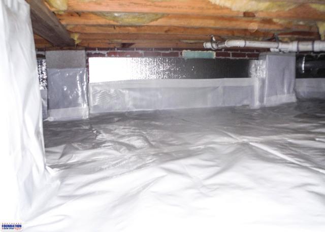 The CleanSpace Crawl Space Encapsulation System is made to last the length of the home. The products used are surable and the liner is made to not be ruined with rips and tears when someone crawl on it or items are placed within the crawl space.