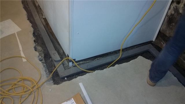 WaterGuard Installation in Progress