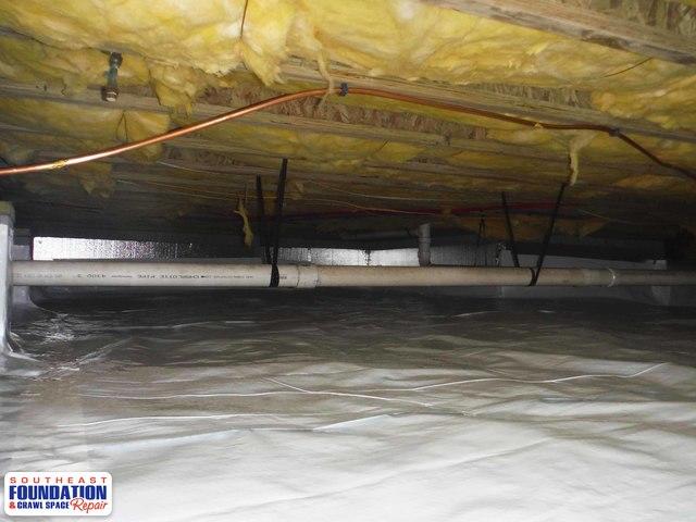 Complete Crawl Space Encapsulation