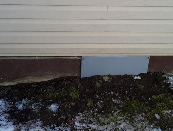 Sealed Crawl Space Vents