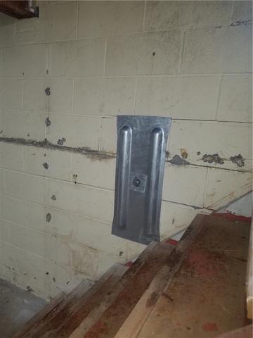 Steel Wall Plates and Rods Secure System