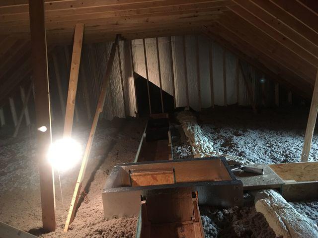 Attic Air Sealing