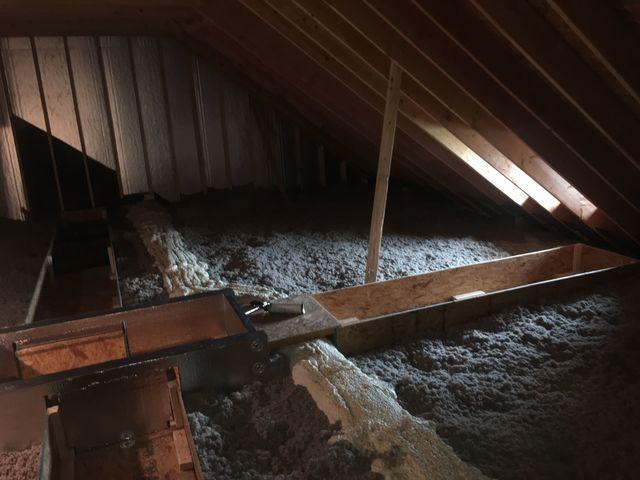 Installed Tru-Soft Cellulose in the Attic