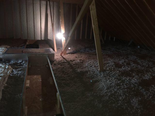 <p>Cellulose can be installed over preexisting insulation without a problem!</p>