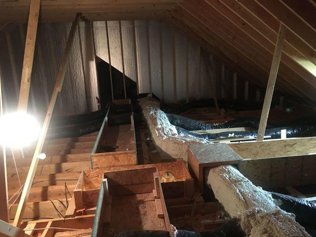 Attic Air Sealing