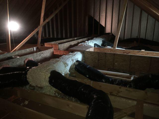 Attic Air Sealing