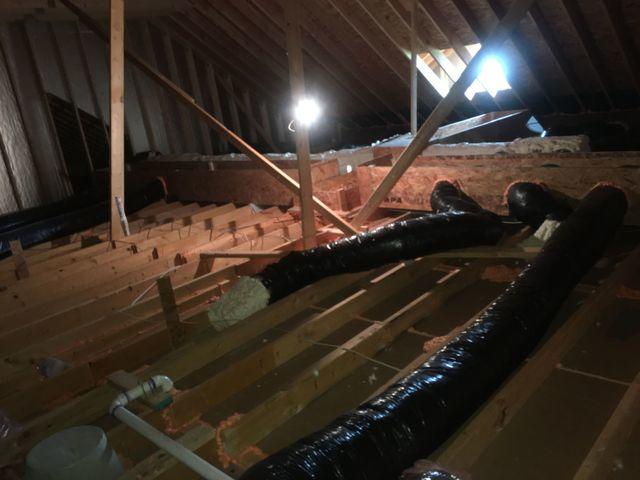 Attic Air Sealing