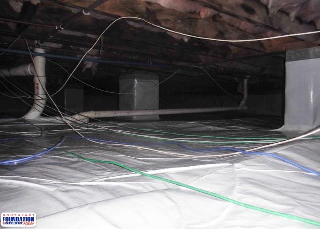 Encapsulating a Crawl Space