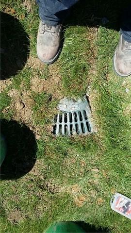 Lawnscape Outlet Disperses Water
