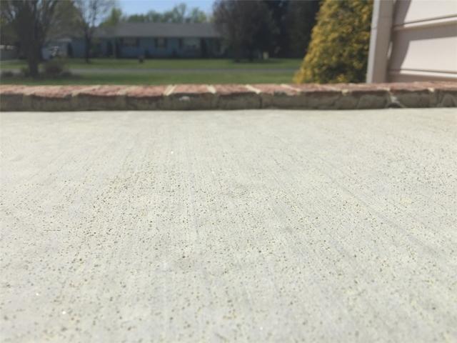 Clear Evidence of Concrete Sinking in Quantico, MD
