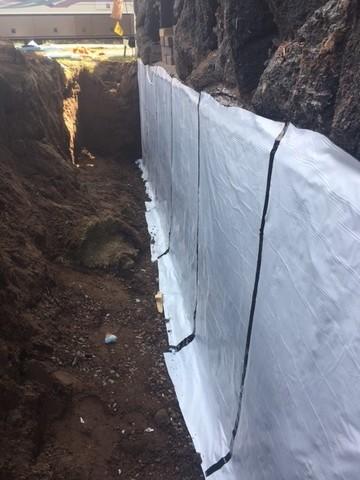 Waterproofing the Wall