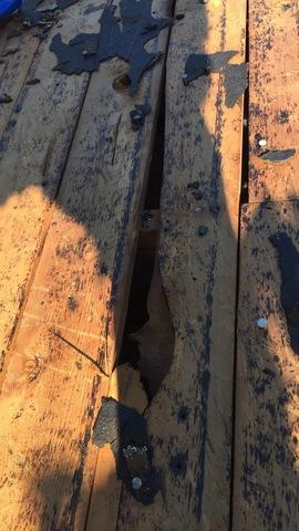 More Damaged Decking