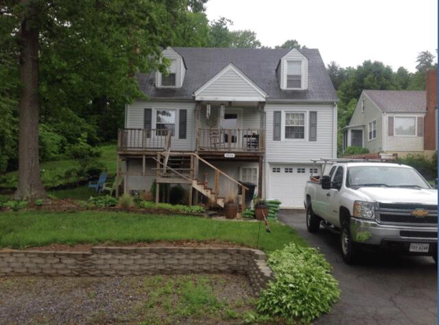 Multi Story Roof Before Replacing