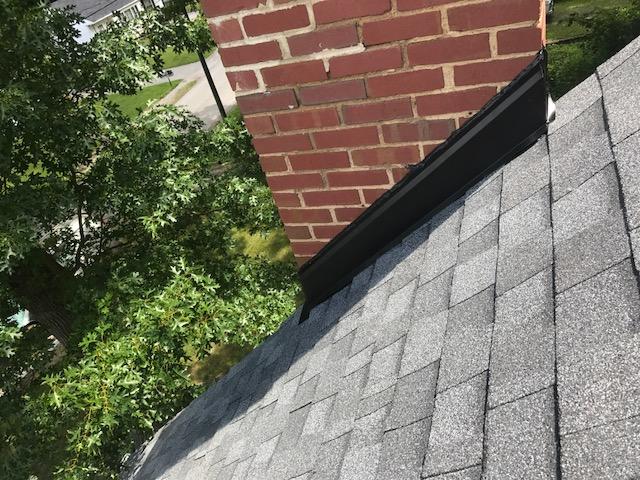 Chimney Flashing Install on New Roof